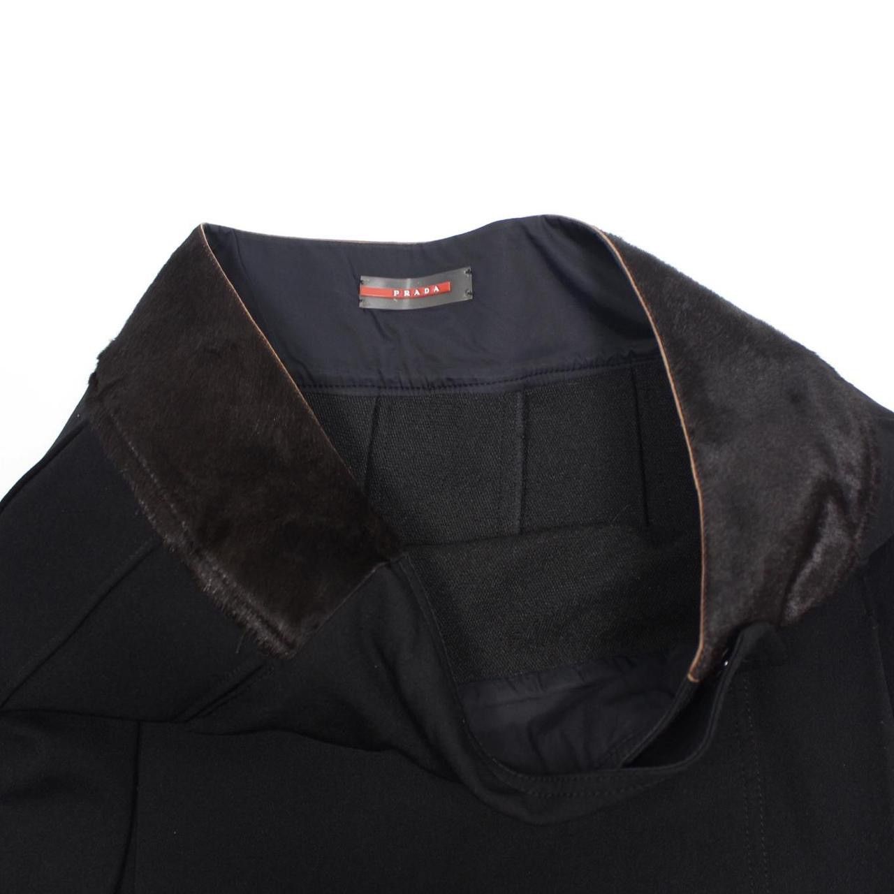 Prada PRADA PLEATED SKIRT WITH FUR TRIM Size 28" / US 6 / IT 42 - 5 Thumbnail