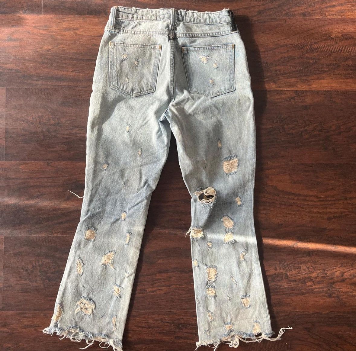 Alexander Wang Alexander Wang Distressed Jeans Size US 27 - 3 Thumbnail