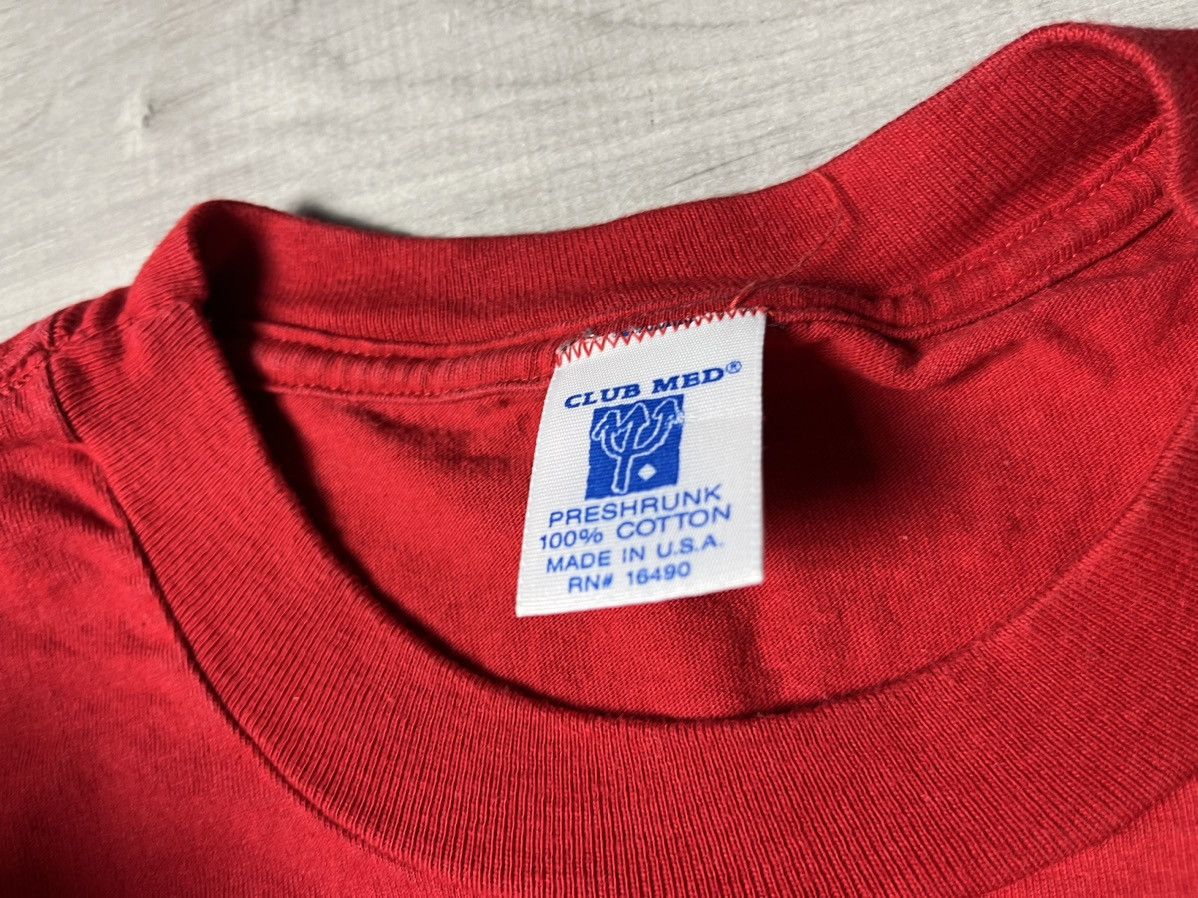 Band Tees Club Med T-shirt guadeloupe made in usa size Large Size US L / EU 52-54 / 3 - 4 Thumbnail