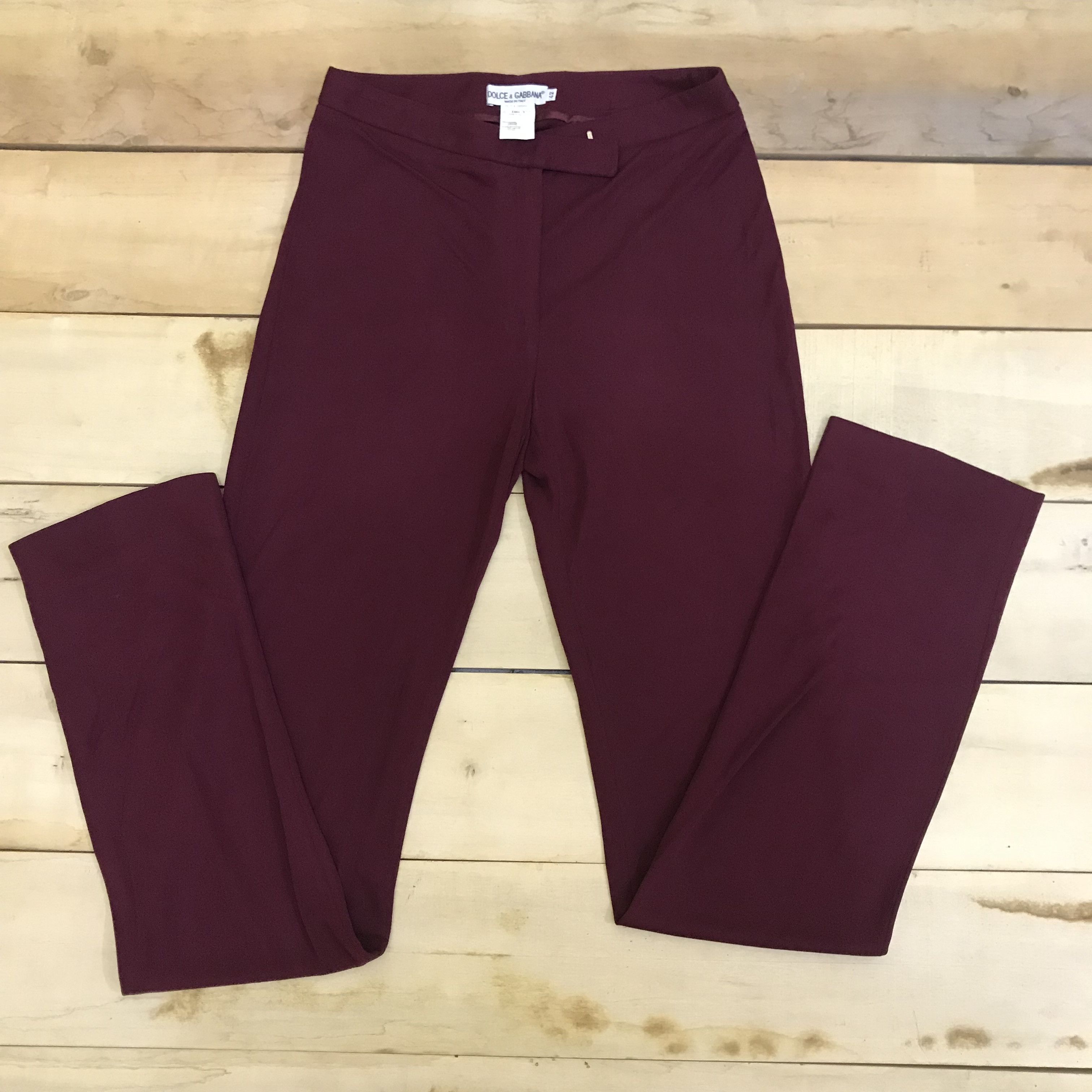 Dolce & Gabbana X121 DOLCE & GABBANA FLARED PANTS Size 42" / US 20 - 1 Thumbnail