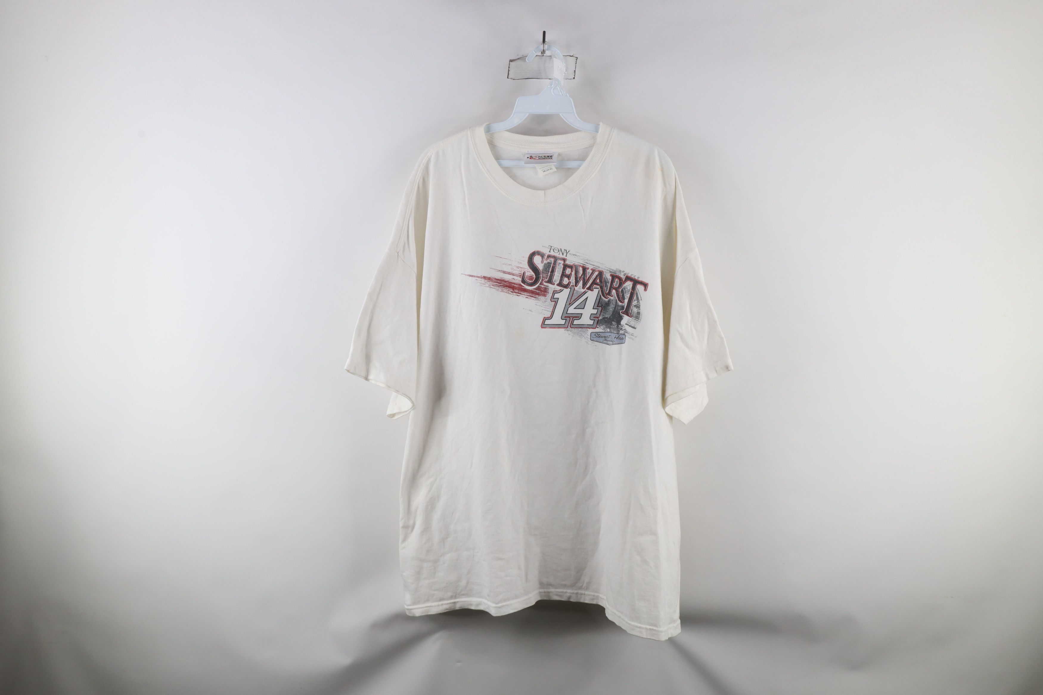 Vintage Vintage Y2K NASCAR Tony Stewart Racing Short Sleeve T-Shirt Size US XXL / EU 58 / 5 - 1 Thumbnail