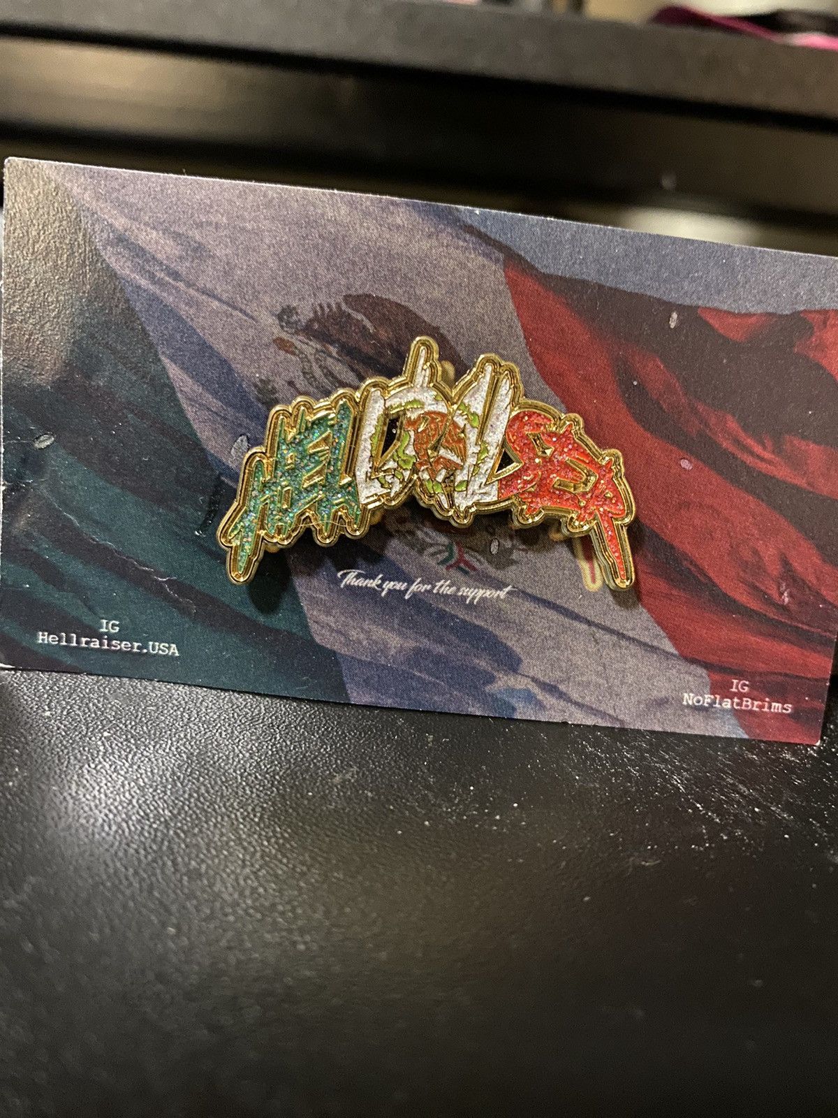 New Era Hell raiser hat pin | Grailed