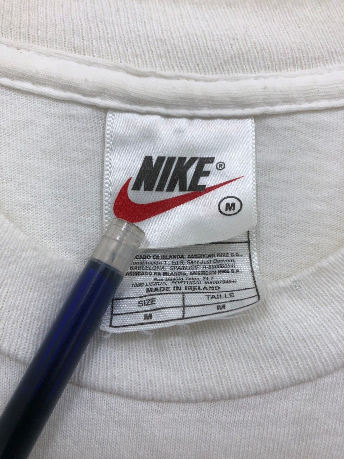 Nike × Vintage Vintage 90's NIKE Rugby STADE TOULOUSAIN Toulouse wts01 Size US M / EU 48-50 / 2 - 12 Thumbnail
