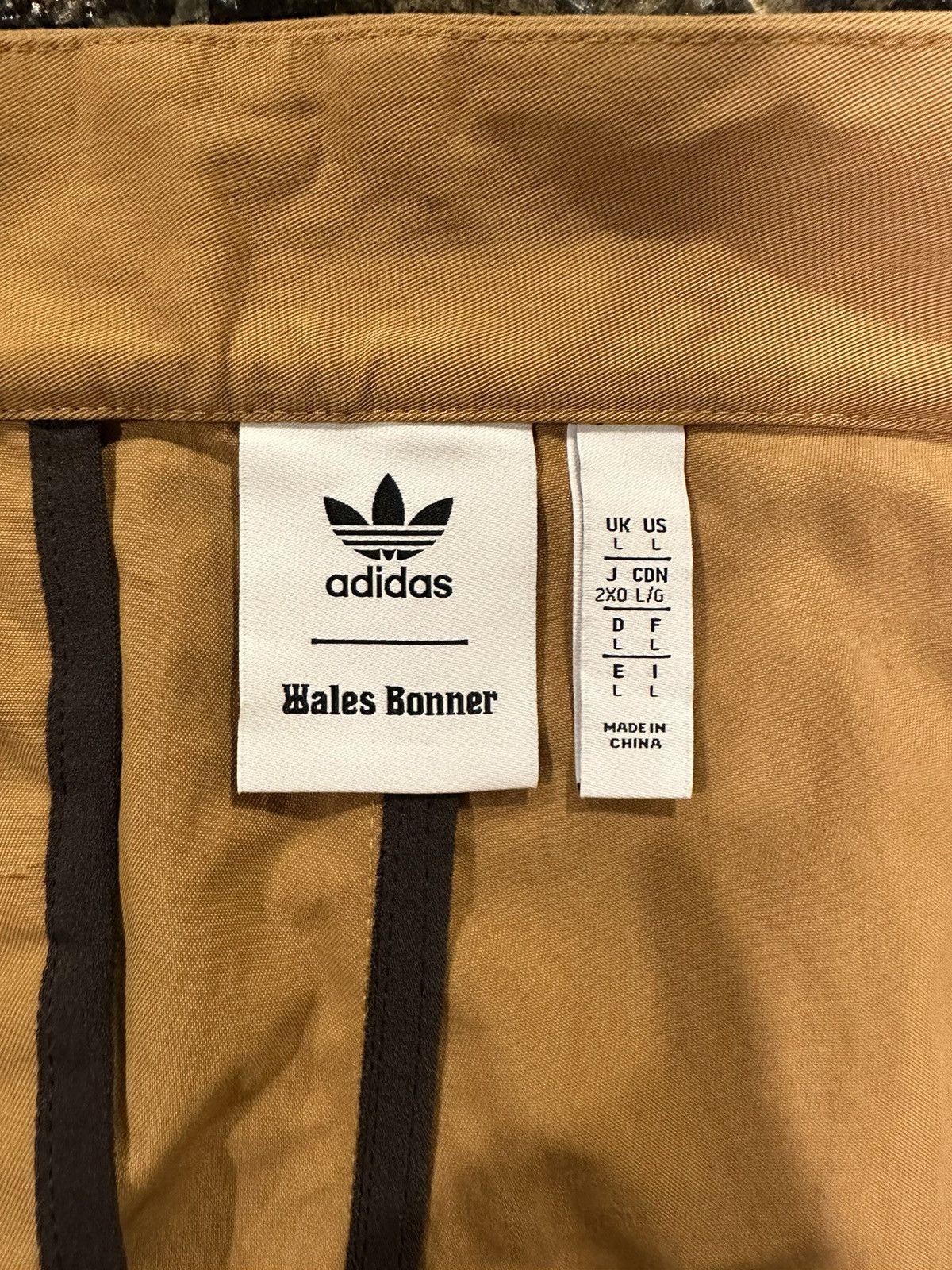 Adidas × Wales Bonner Wales Bonner x Adidas Belted Flare Chino Pants Size US 36 / EU 52 - 9 Thumbnail
