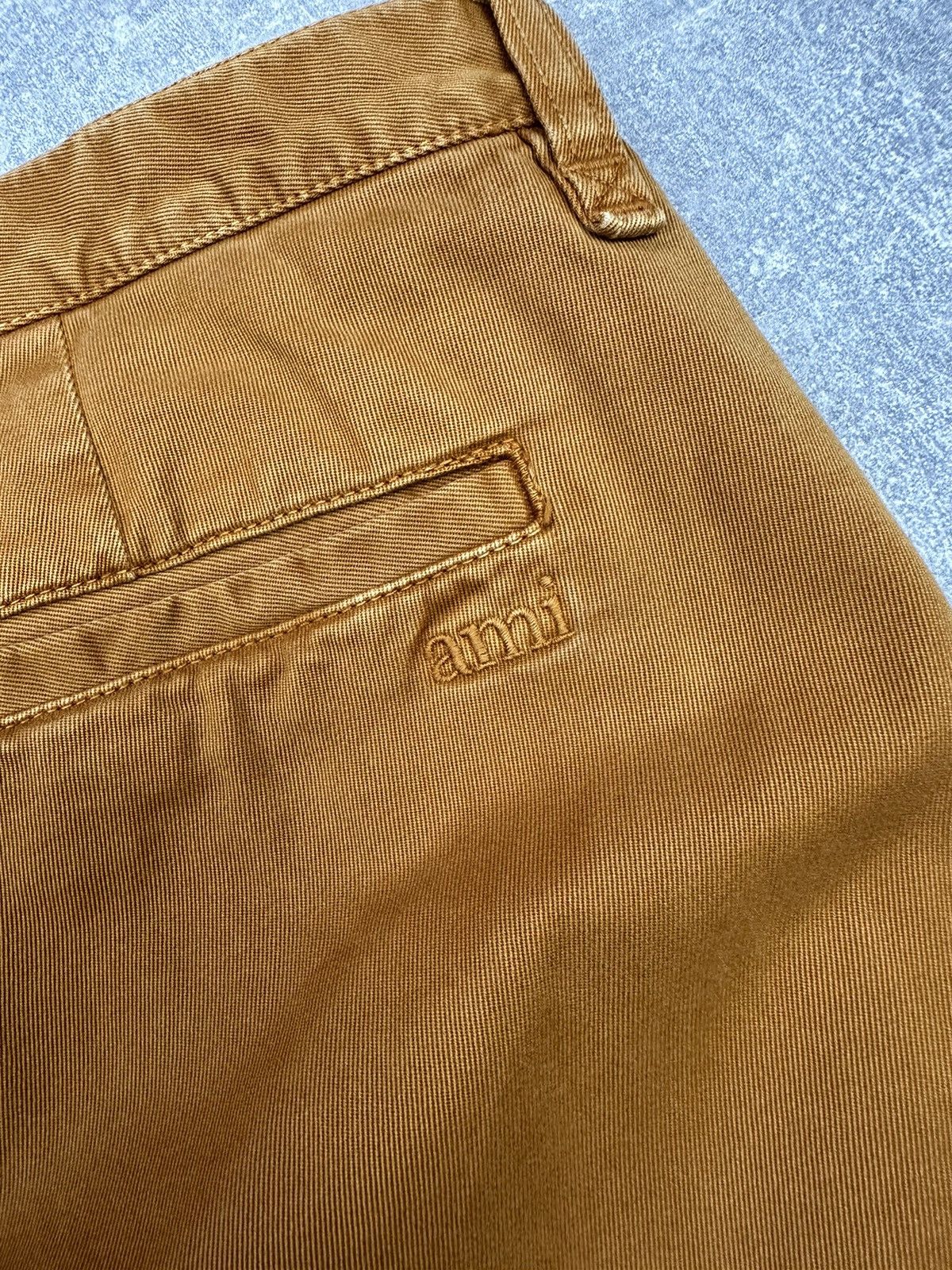 AMI Ami Luxury Vintage Cargo Shorts Small Logo Size US 34 / EU 50 - 4 Thumbnail
