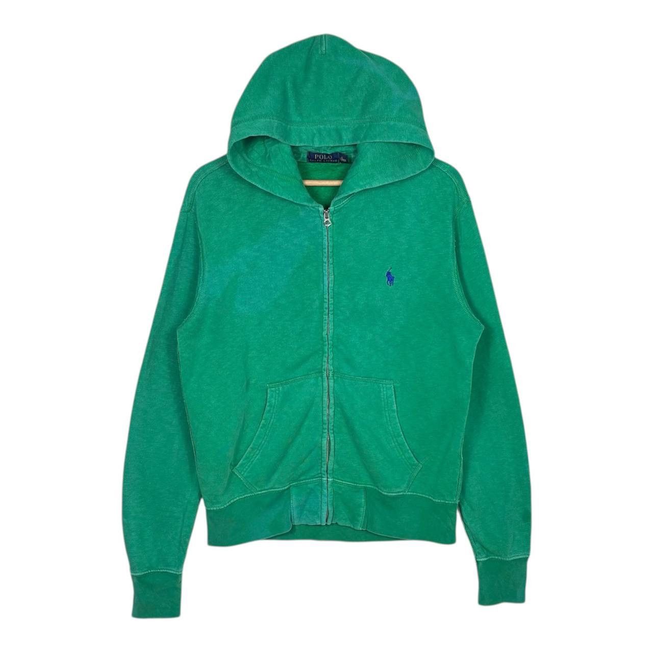 Polo Ralph Lauren Polo Ralph Lauren Small Pony Green Full-zip Hoodie Size US S / EU 44-46 / 1 - 1 Thumbnail