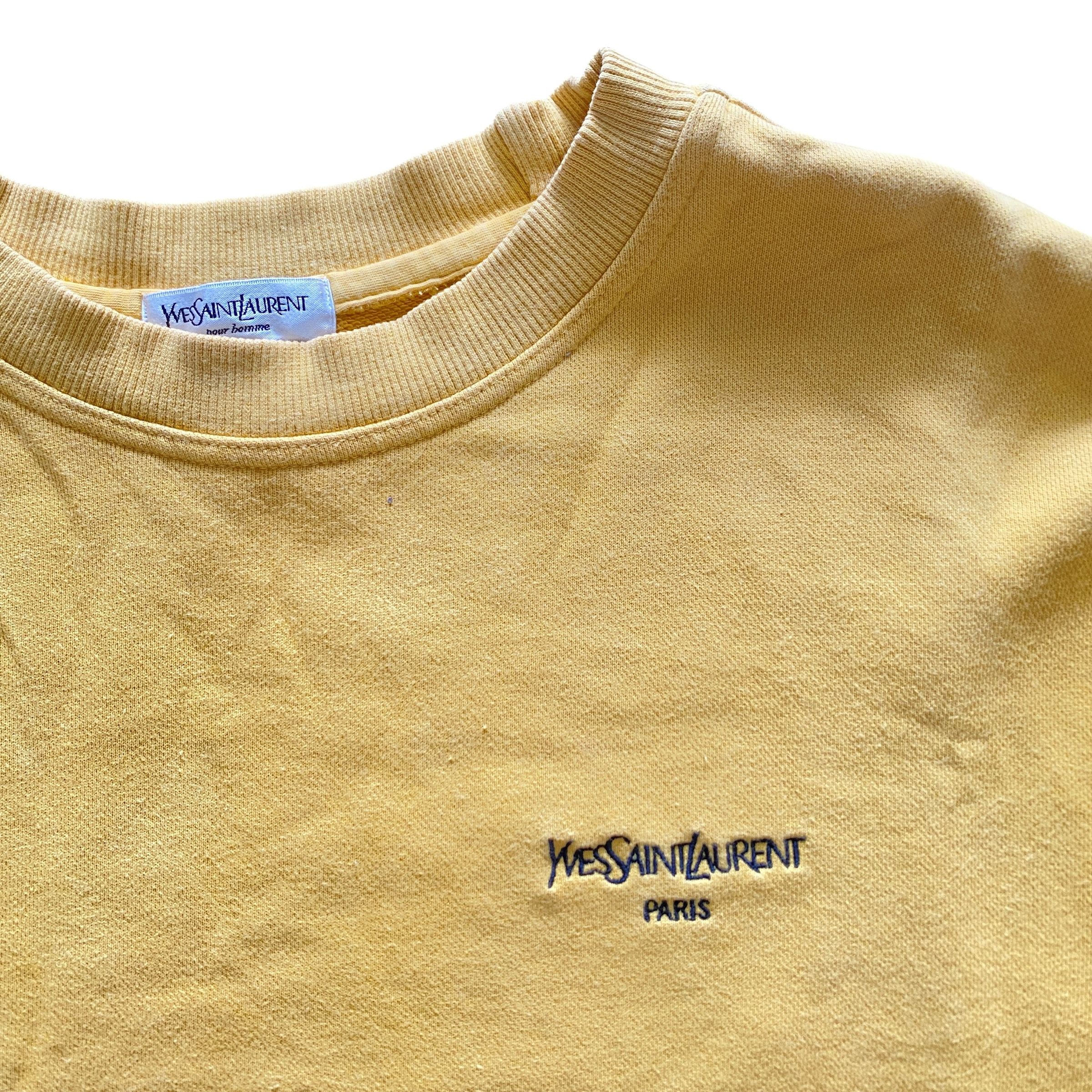 Yves Saint Laurent Vintage Yves Saint Laurent Sweatshirt Crewneck Size US L / EU 52-54 / 3 - 2 Thumbnail