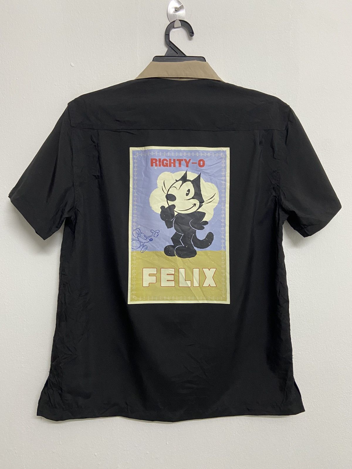 Cartoon Network Felix The Cat Bowling Shirt Size US M / EU 48-50 / 2 - 2 Thumbnail