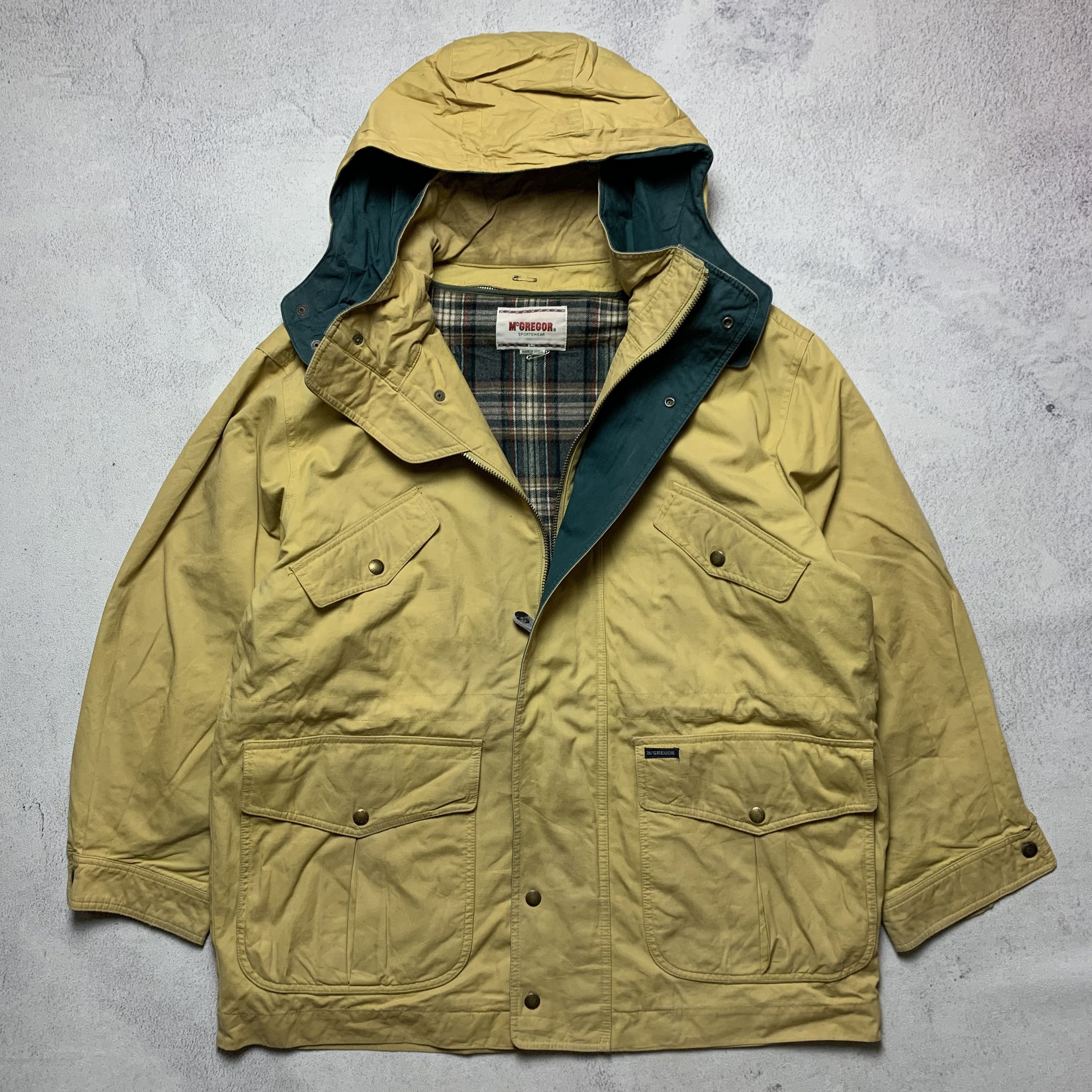 McGregor Vintage 90s McGregor Multi Pocket Parka Jacket Coat Size US L / EU 52-54 / 3 - 2 Thumbnail