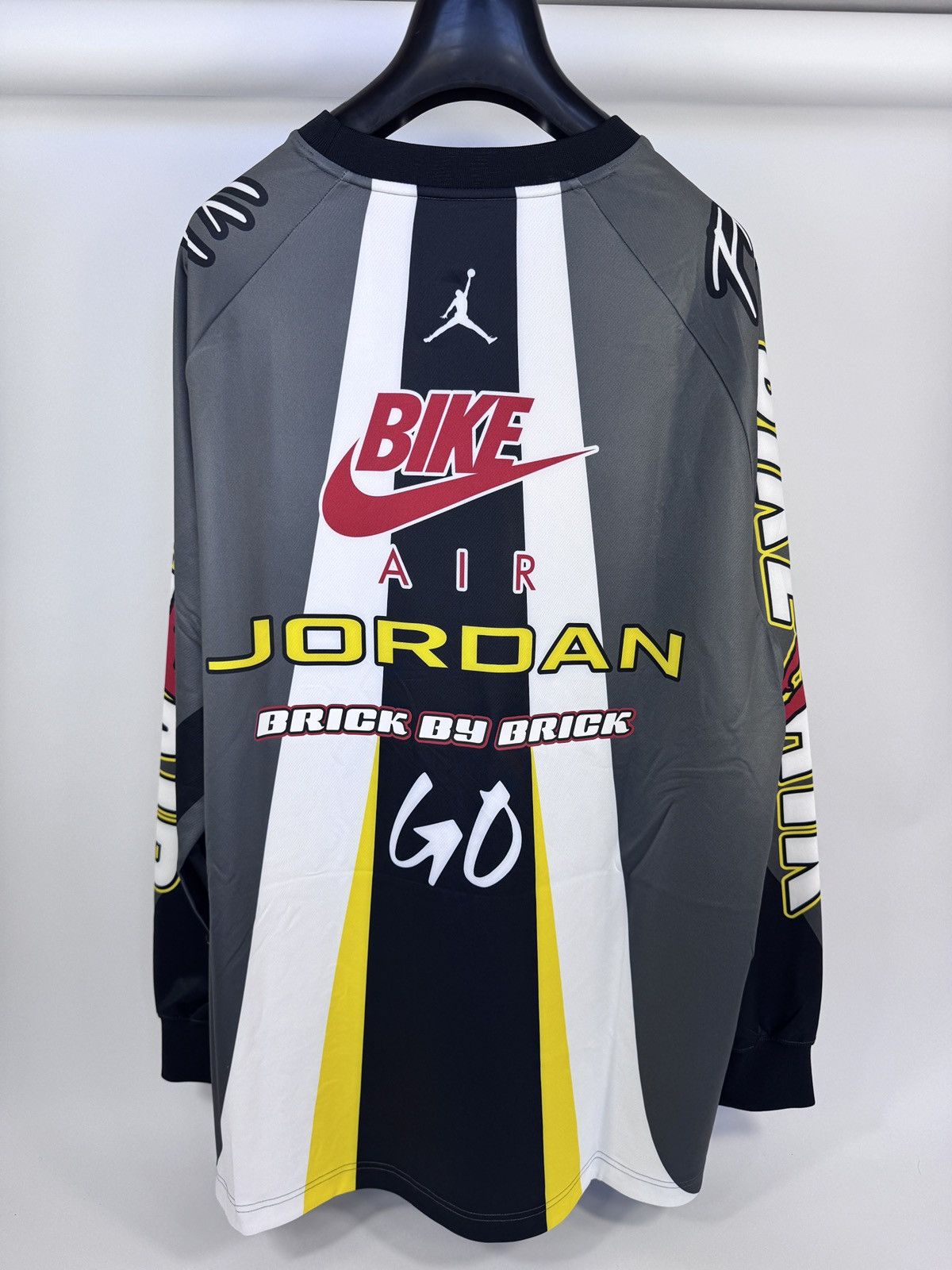 Jordan Brand Nigel Sylvester brick by brick bike LS T-Shirt Size US M / EU 48-50 / 2 - 4 Thumbnail