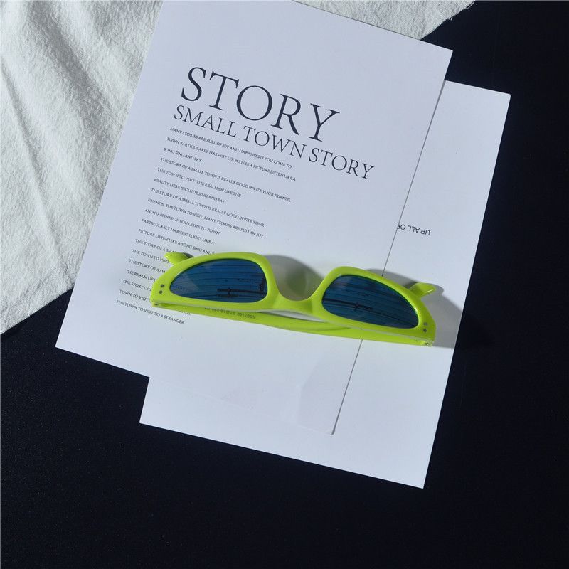 VIBE New Trend Street ins style custom avant-garde sunglasses Size ONE SIZE - 2 Thumbnail