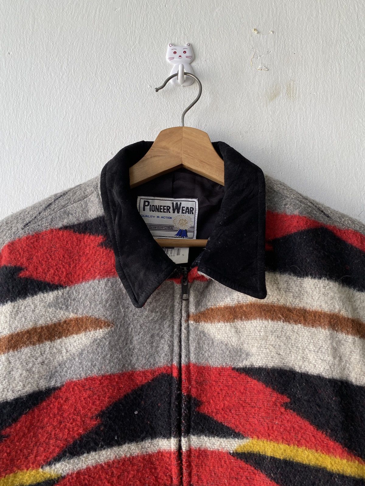 Vintage RARE Vintage USA Pioneer Wear Western Navajo Zipper Jacket Size US M / EU 48-50 / 2 - 6 Thumbnail