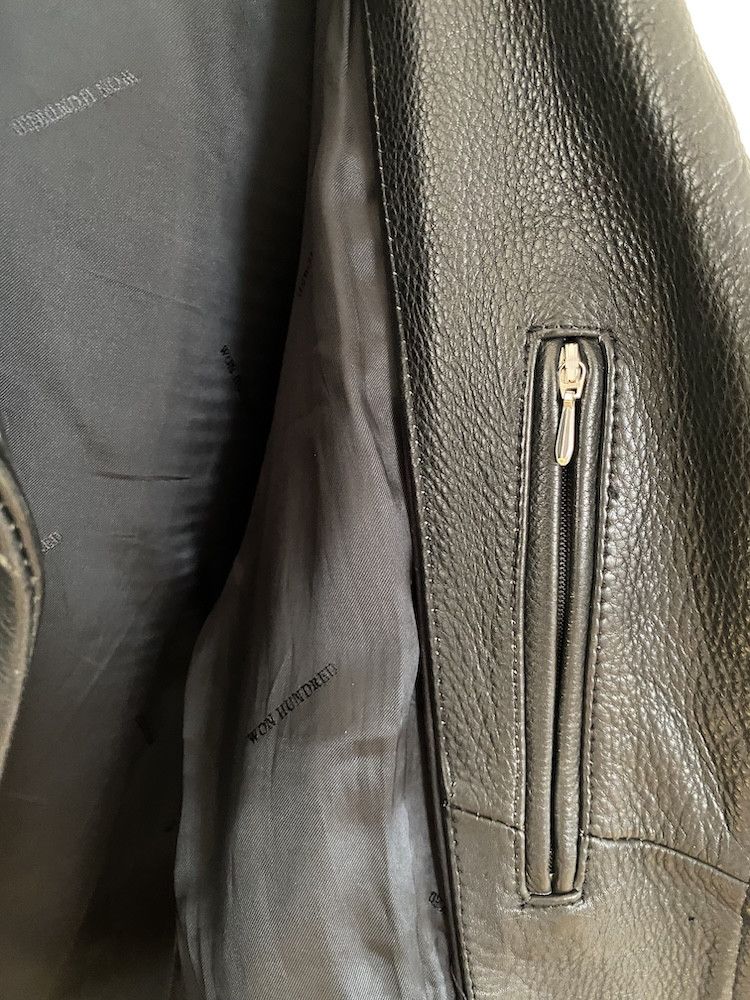 Won Hundred Won Hundred - Gilbert Leather Jacket Size US M / EU 48-50 / 2 - 5 Thumbnail