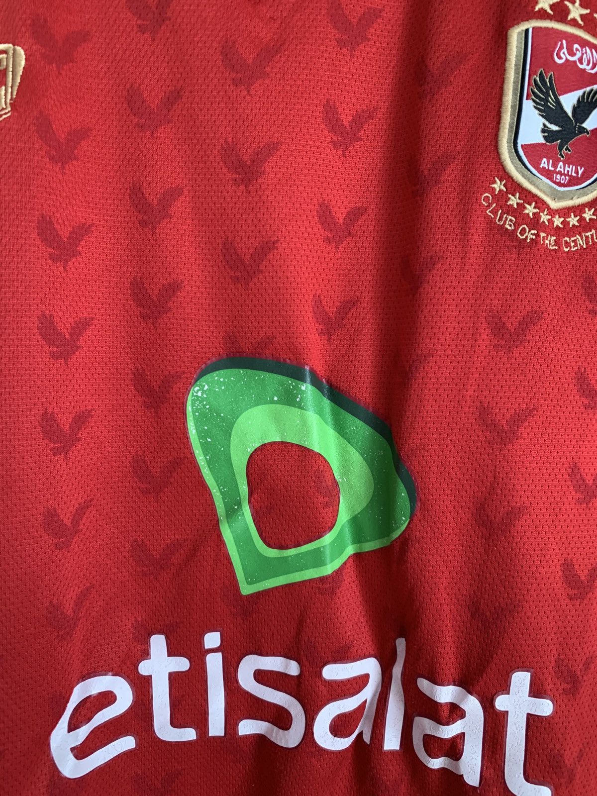 Other Al Ahly Home Football Shirt Soccer Jersey Size L Size US L / EU 52-54 / 3 - 6 Thumbnail