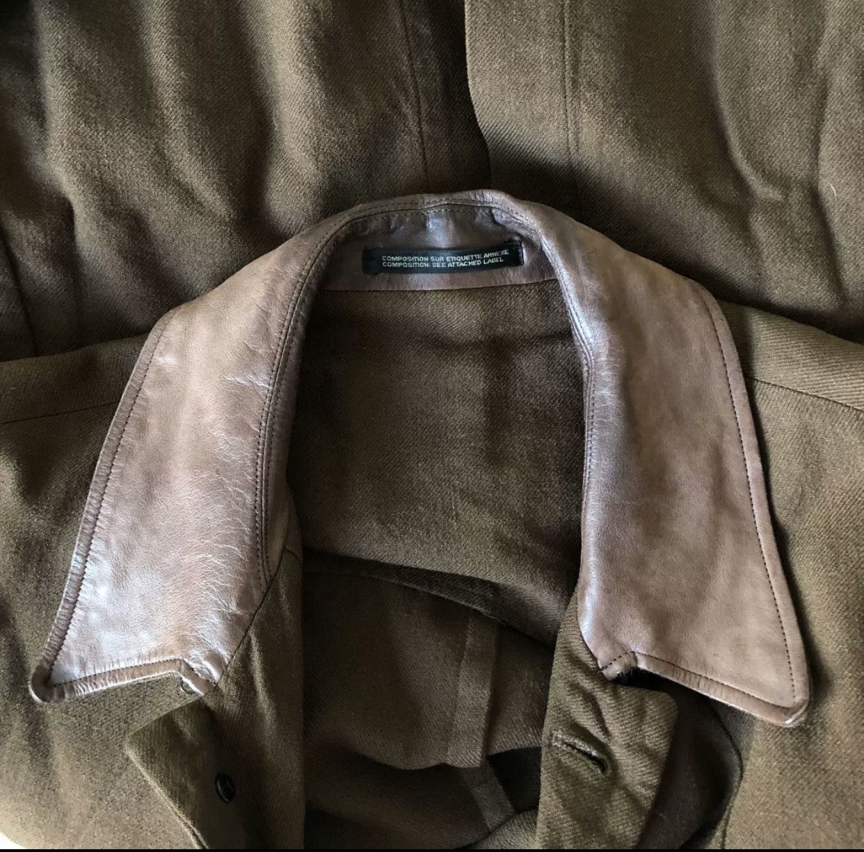 Yohji Yamamoto Yohji Yamamoto 03 aw Kangaroo Patchwork Hunting Jacket 2412- Size US M / EU 48-50 / 2 - 5 Thumbnail