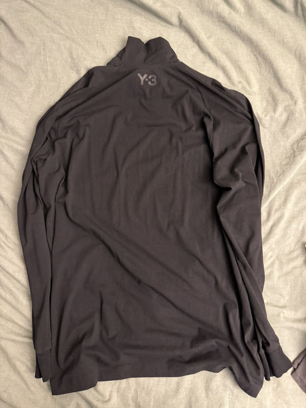 Y-3 Y-3 Logo Turtle neck Size US XL / EU 56 / 4 - 4 Thumbnail