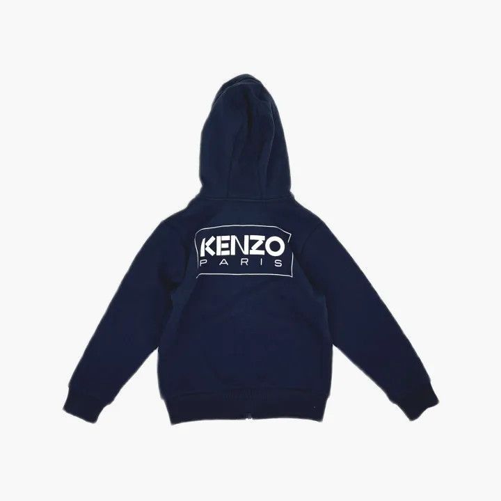 Kenzo Kenzo Kids Zip Hoodie with Logo Print -2507 Size US M / EU 48-50 / 2 - 3 Thumbnail