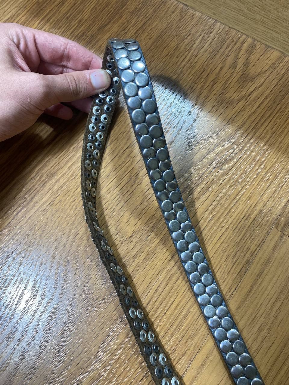 Vintage Vintage Crazy Metal Belt Drip Japanese Hype bb Simon Size ONE SIZE - 3 Thumbnail