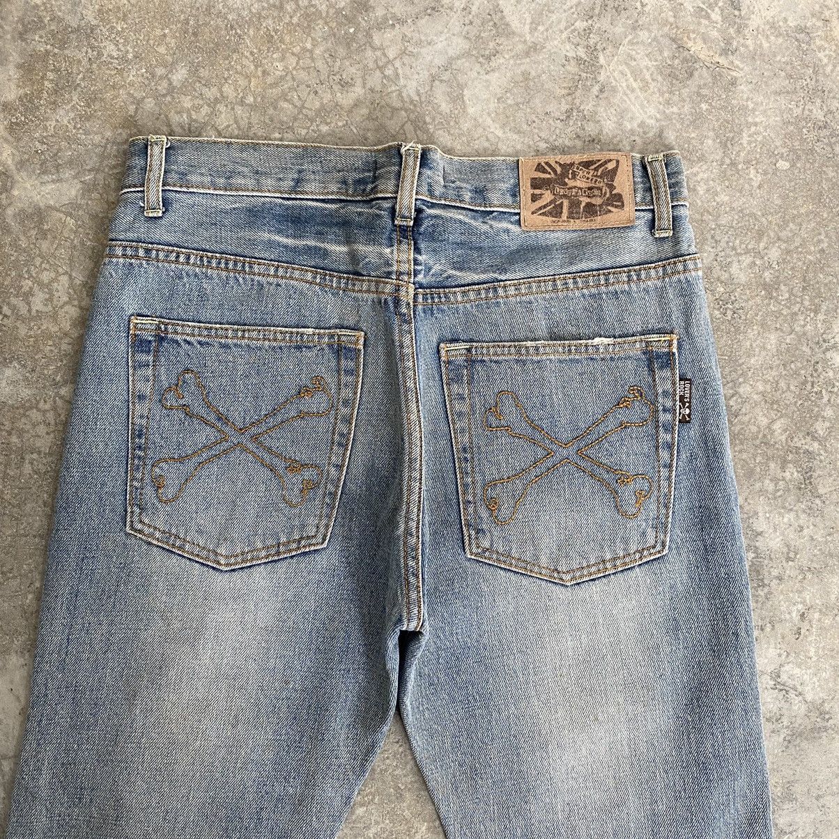 A.F.F.A. Vintage Lover’s Rock Japan Distressed Jeans Size US 30 / EU 46 - 18 Thumbnail