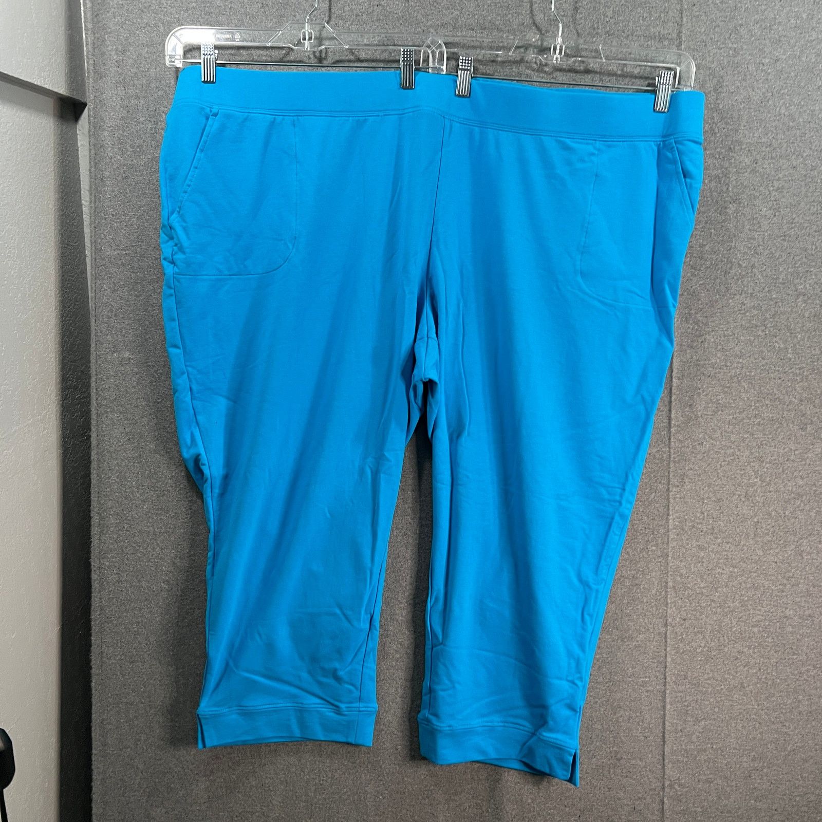 Other Sport Savvy Petite French Terry Straight Leg Ankle Size 40" / US 18 - 1 Thumbnail