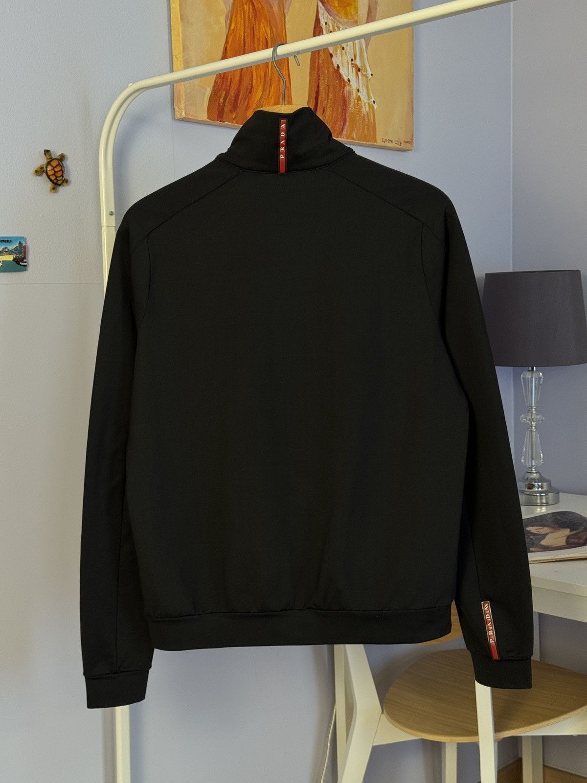 Prada Prada Linea Rossa Technical Ski Jacket Softshell Archive 00s Size US M / EU 48-50 / 2 - 2 Thumbnail