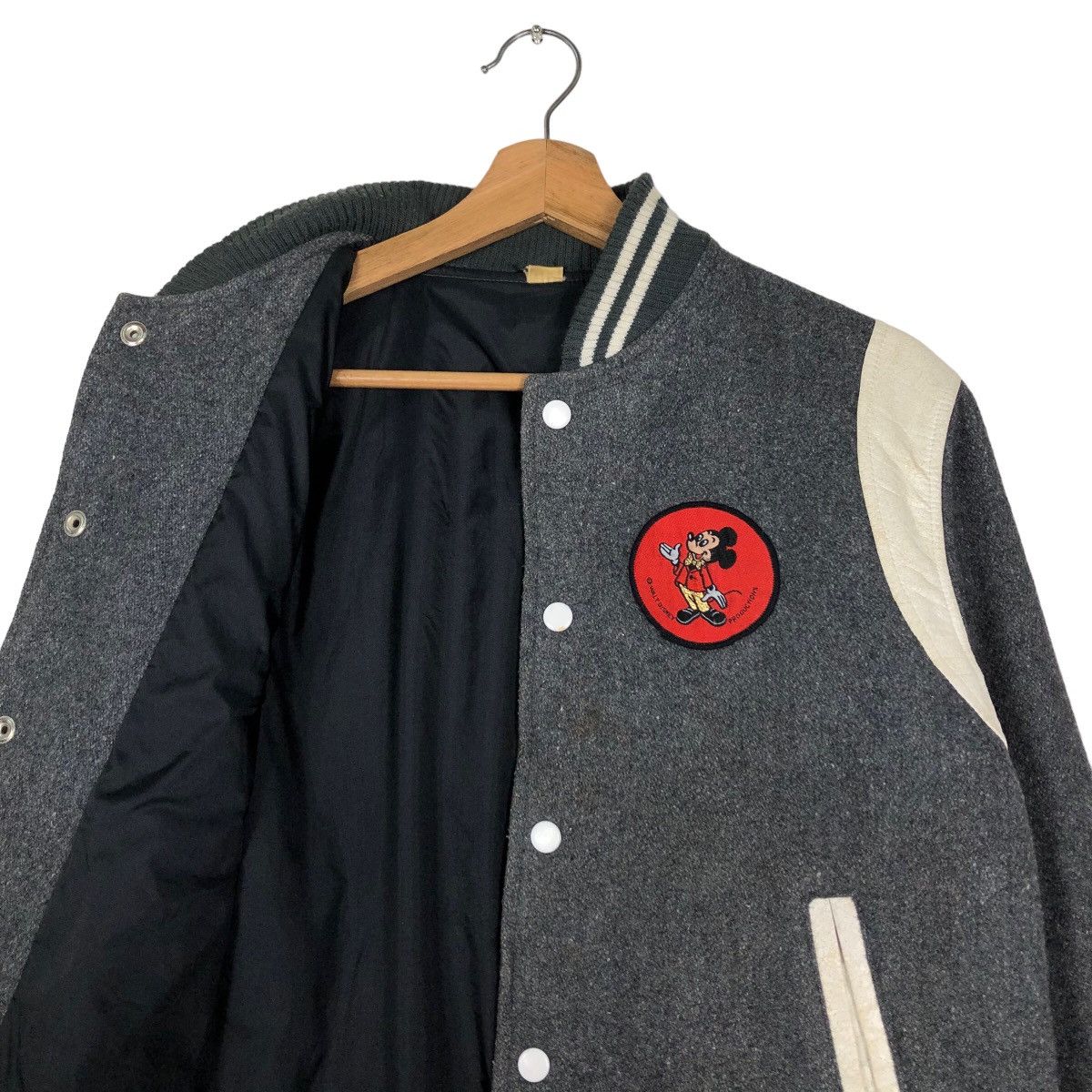 Cartoon Network 🔥Vintage Bombet Jacket Mickey Mouse Walt Disney Big Logo Size US S / EU 44-46 / 1 - 12 Thumbnail