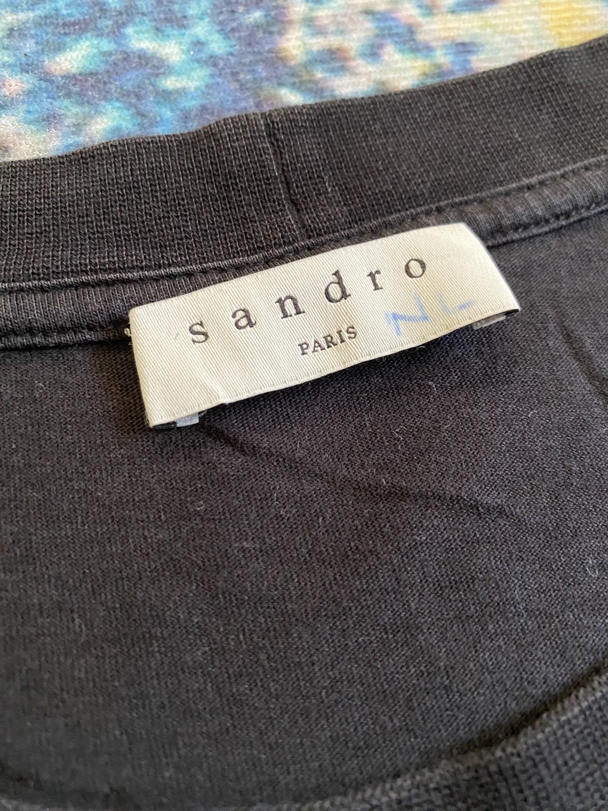 Sandro × Vintage Sandro vintage t shirt S M Size US M / EU 48-50 / 2 - 3 Thumbnail