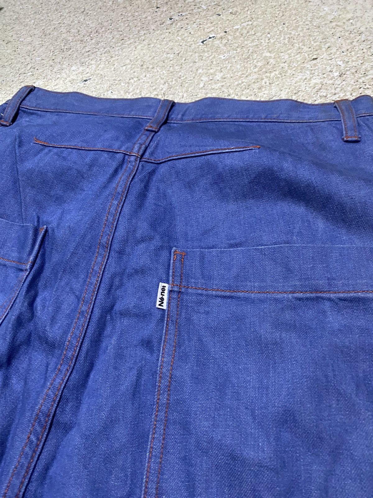 Issey Miyake × Ne-Net Ne-net Issey Miyake Denim Pants Size US 30 / EU 46 - 6 Thumbnail