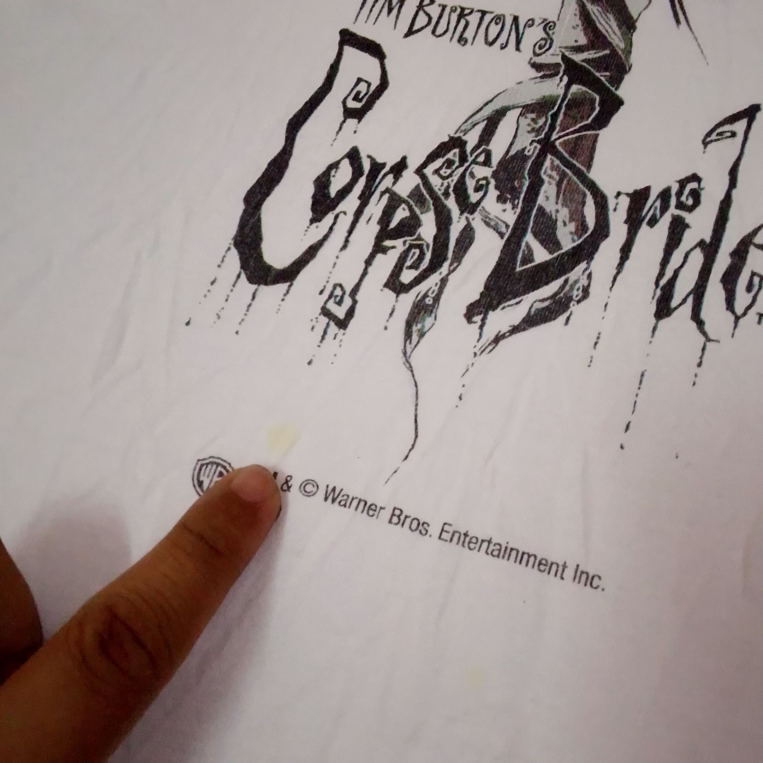 Vintage Corpse Bride by Tim Burton's Movie Tee Size US M / EU 48-50 / 2 - 5 Thumbnail