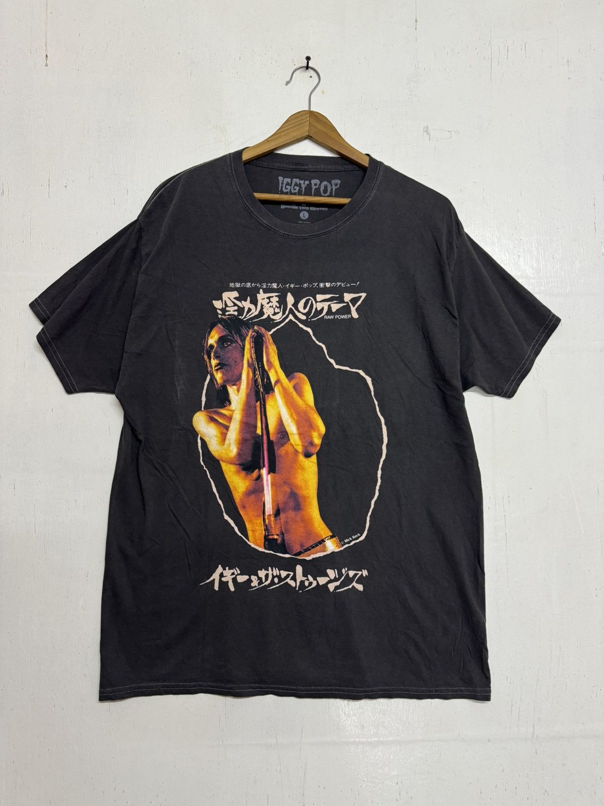 Band Tees × Vintage Iggy Pop Japanase Raw Power Size US L / EU 52-54 / 3 - 3 Thumbnail