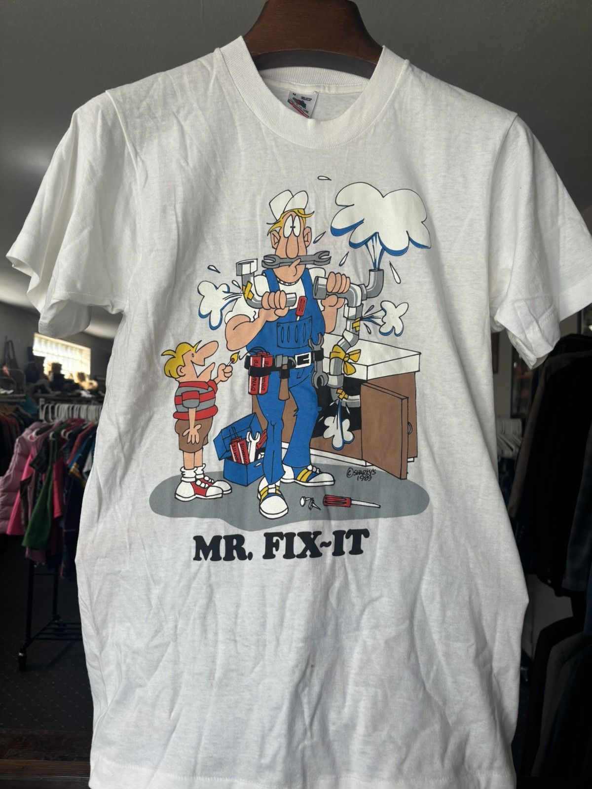 Vtg Mr Fix It Graphic T outlet Size XL