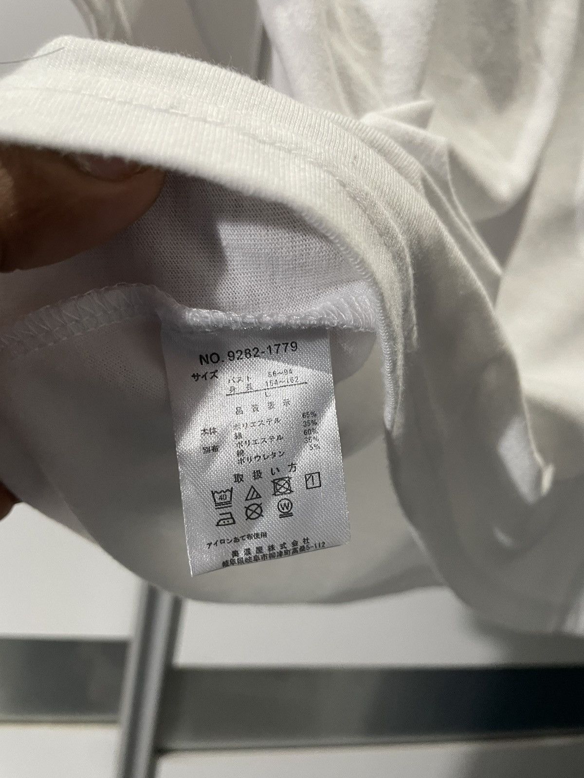 Playboy × Vintage Playboy Crop top shirt embroidery logo Neck logo Size L / US 10 / IT 46 - 6 Thumbnail