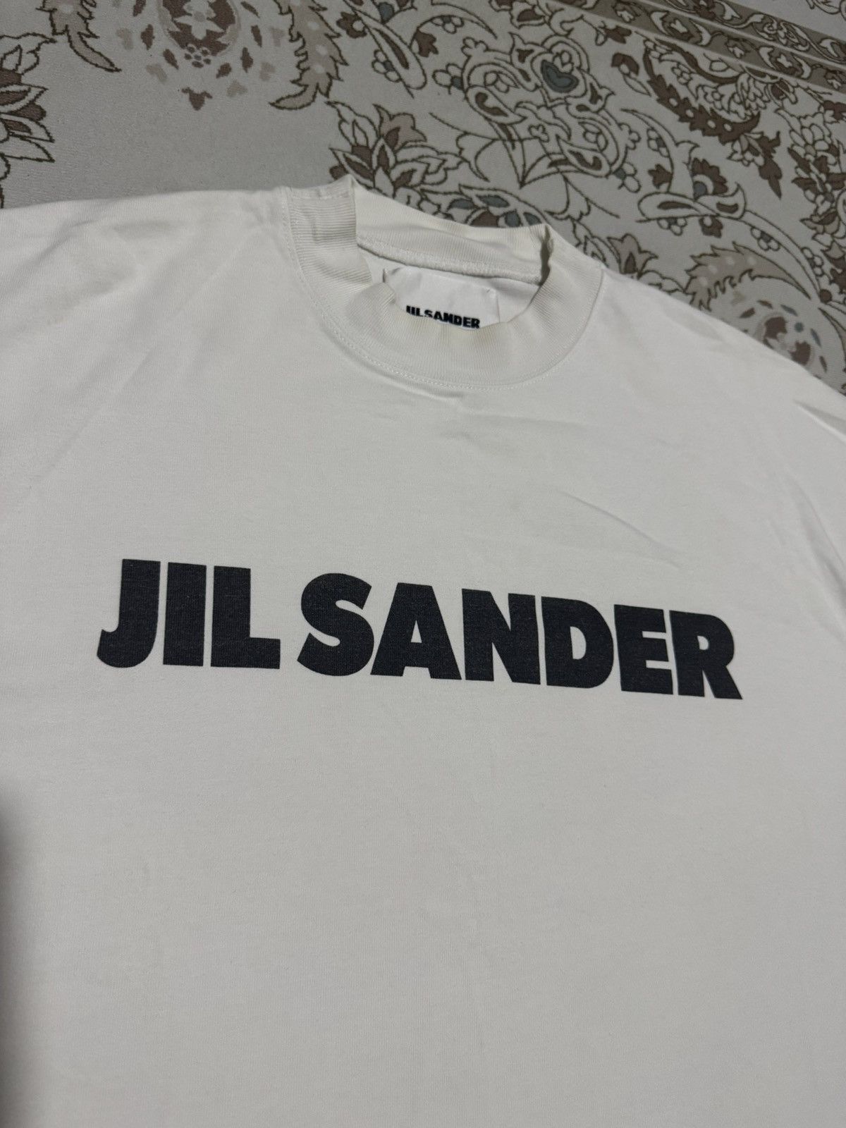 Jil Sander × Vintage Grailed! Vtg Jil Sander White Big Spellout Tshirt Size US L / EU 52-54 / 3 - 3 Thumbnail