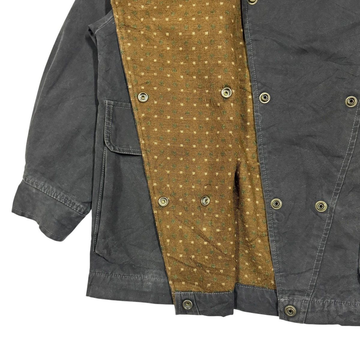 Jean Paul Gaultier Vtg🔥Archive Junior Gaultier Narrow Double Snap Button Jacket Size US L / EU 52-54 / 3 - 10 Thumbnail