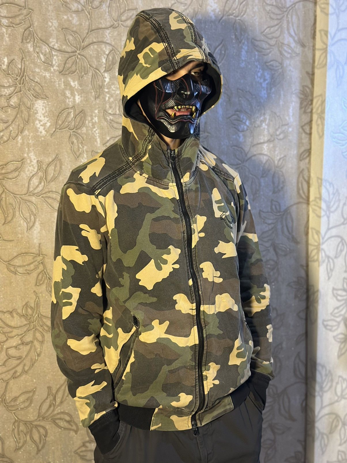 True Religion TRUE RELIGION CAMO ZIP HOODIE Size US M / EU 48-50 / 2 - 2 Thumbnail
