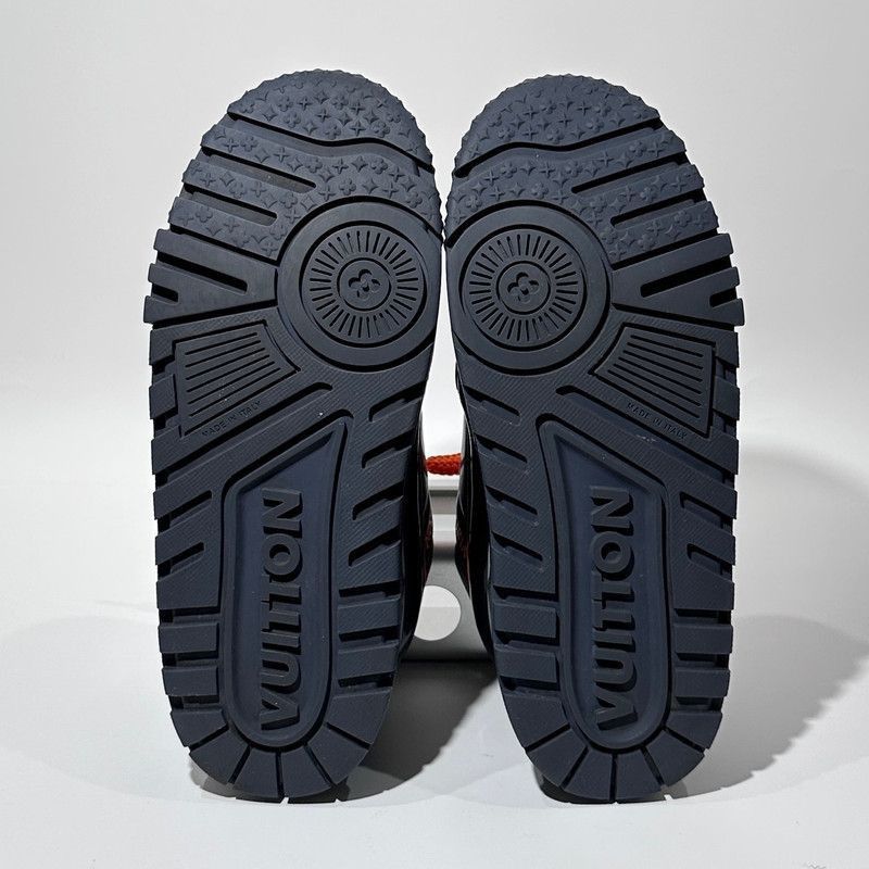 Louis Vuitton Louis Vuitton Trainer Maxi Lowtop Sneakers in Gray -2508 Size US 9.5 / EU 42-43 - 6 Thumbnail