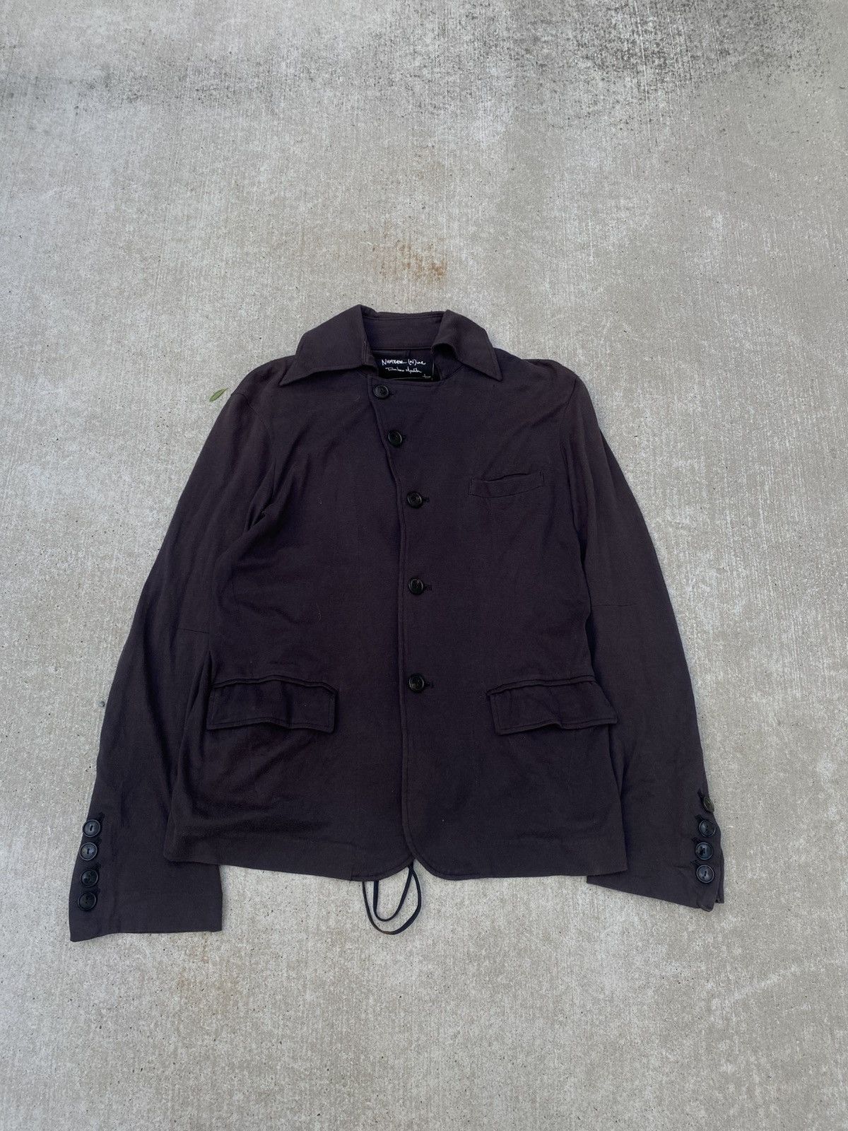 number(n)ine ナンバーナイン　08ss birds　トグルジャケット NUMBER (N)INE(ナンバーナイン) 08SS「BIRDS期」テーラードジャケット