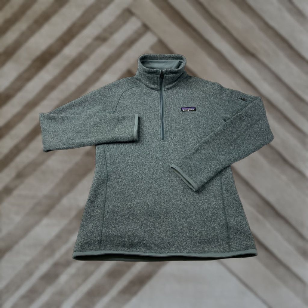 Patagonia Patagonia Sweatshirt Pullover 1/4 Zip Shadow Blue 25617 Womens Small Size S / US 4 / IT 40 - 1 Thumbnail