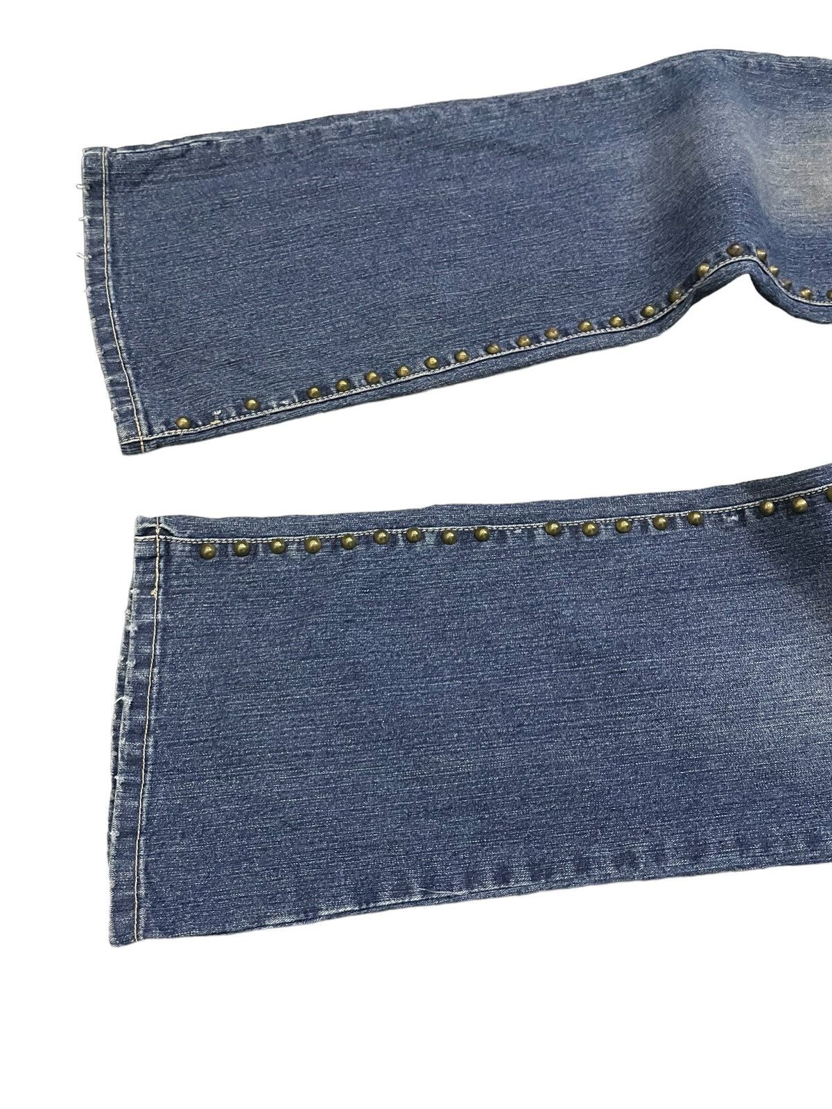 Hysteric Glamour × In The Attic Heatwave Studded Trimmed Flared Jeans Size US 32 / EU 48 - 7 Thumbnail