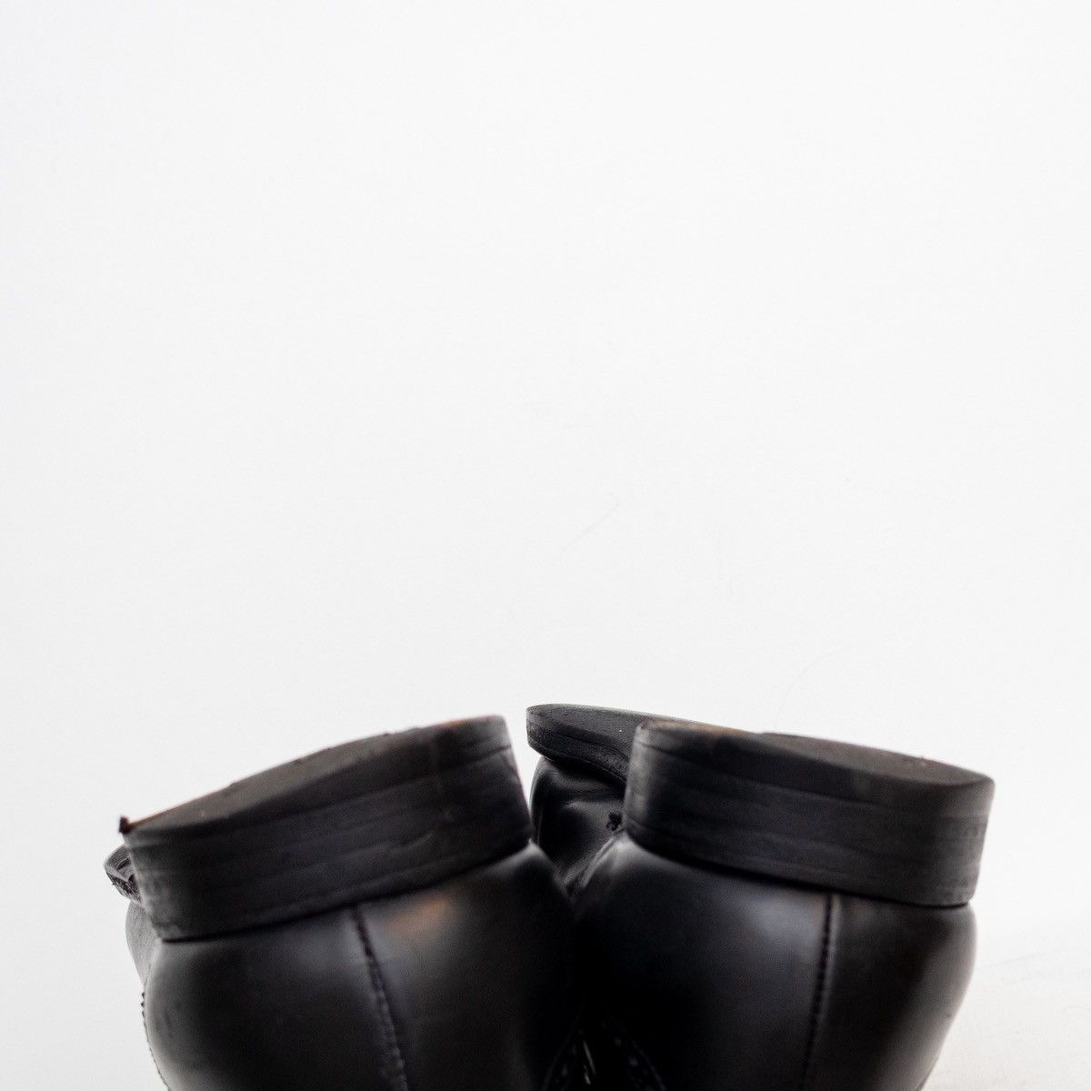 Brooks Brothers × Peal And Co Peal & Co. for Brooks Brothers Black Leather Penny Loafers Size US 9.5 / EU 42-43 - 9 Thumbnail