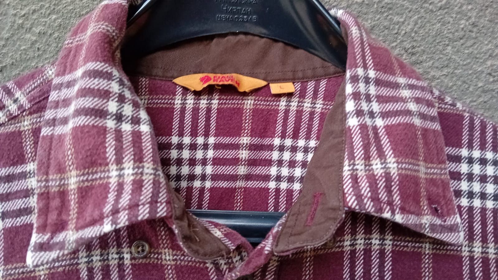 Fjallraven Fjallraven Duck Shirt Plaid Flannel Long Sleeve sz L Size US L / EU 52-54 / 3 - 2 Thumbnail