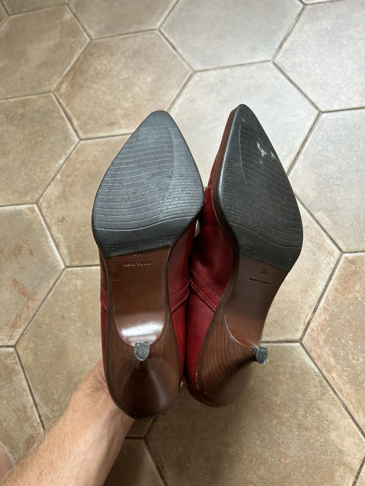 Miu Miu Miu Miu y2k Vintage Heels leather Size US 7 / IT 37 - 7 Thumbnail