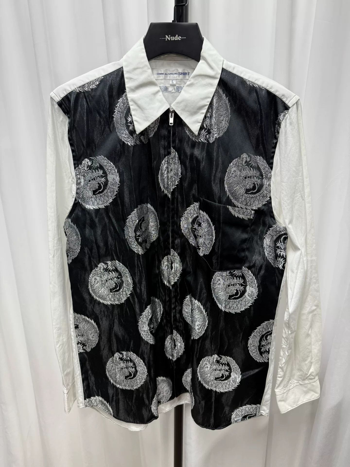 Comme des Garcons Comme des Garçons Embroidered Shirt Size US L / EU 52-54 / 3 - 1 Thumbnail