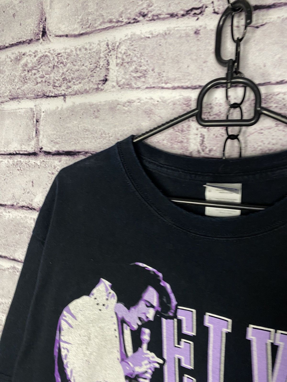 Band Tees Men's Vintage Elvis Presley 2010 T-Shirt Y2K OOs Tee Size US L / EU 52-54 / 3 - 4 Thumbnail