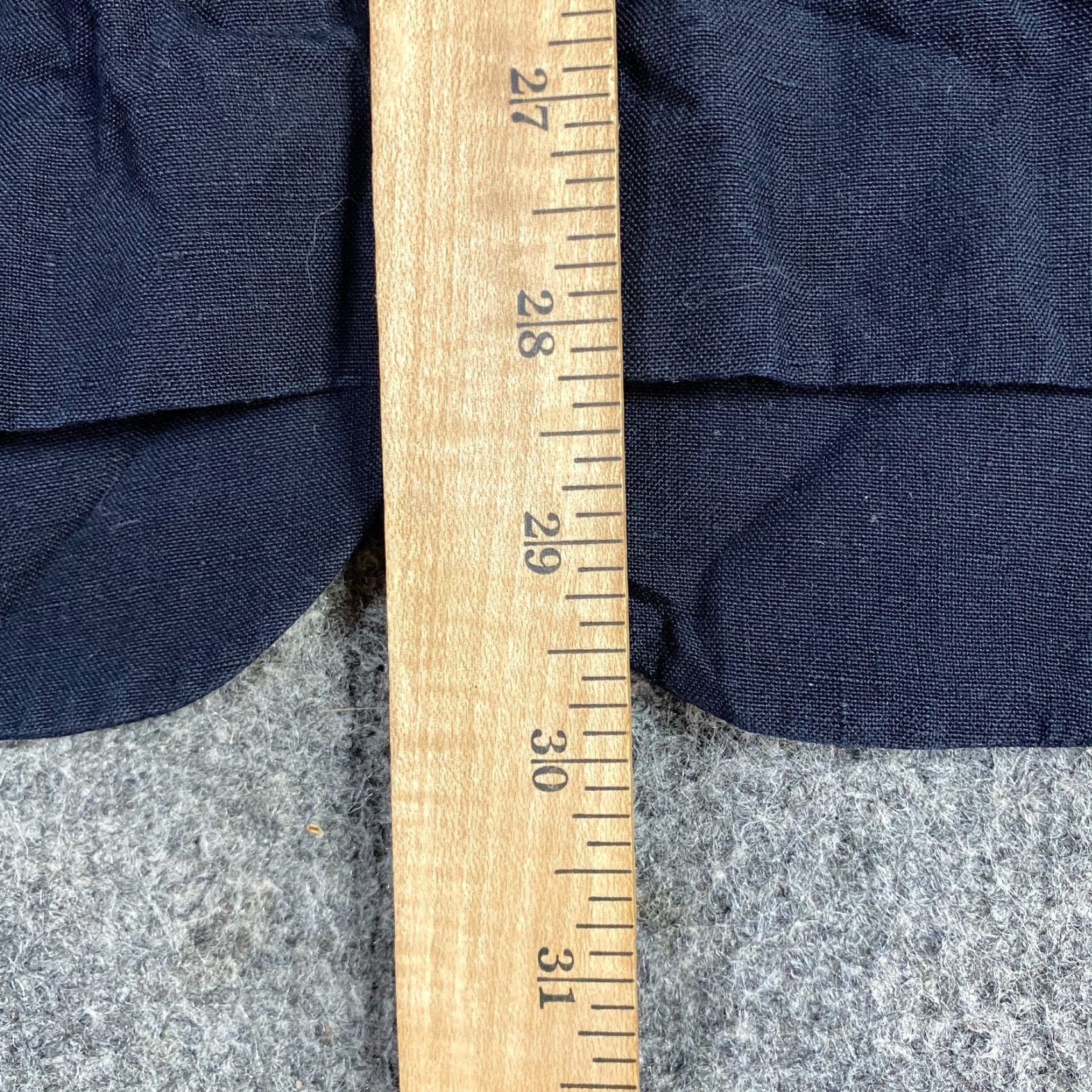 Nordstrom John W. Nordstrom Blazer 42L Navy Blue Linen Size 42R - 6 Thumbnail