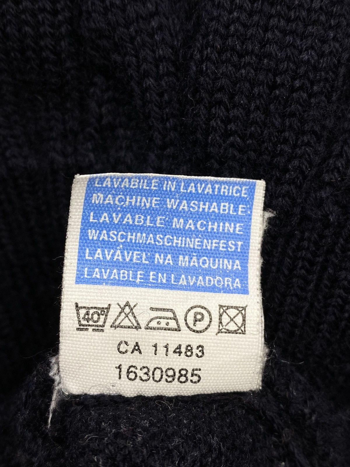 Paul & Shark Vintage Paul Shark Wool Italy Designer Knit Sweater Size US L / EU 52-54 / 3 - 17 Thumbnail