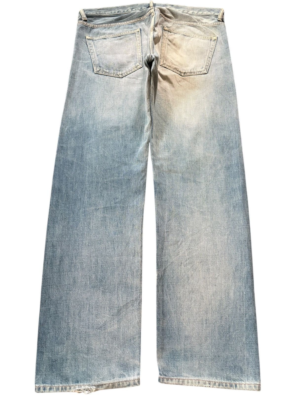 Diesel Vintage Japanese Brand Faded Wash Distressed Jeans Size US 36 / EU 52 - 2 Thumbnail