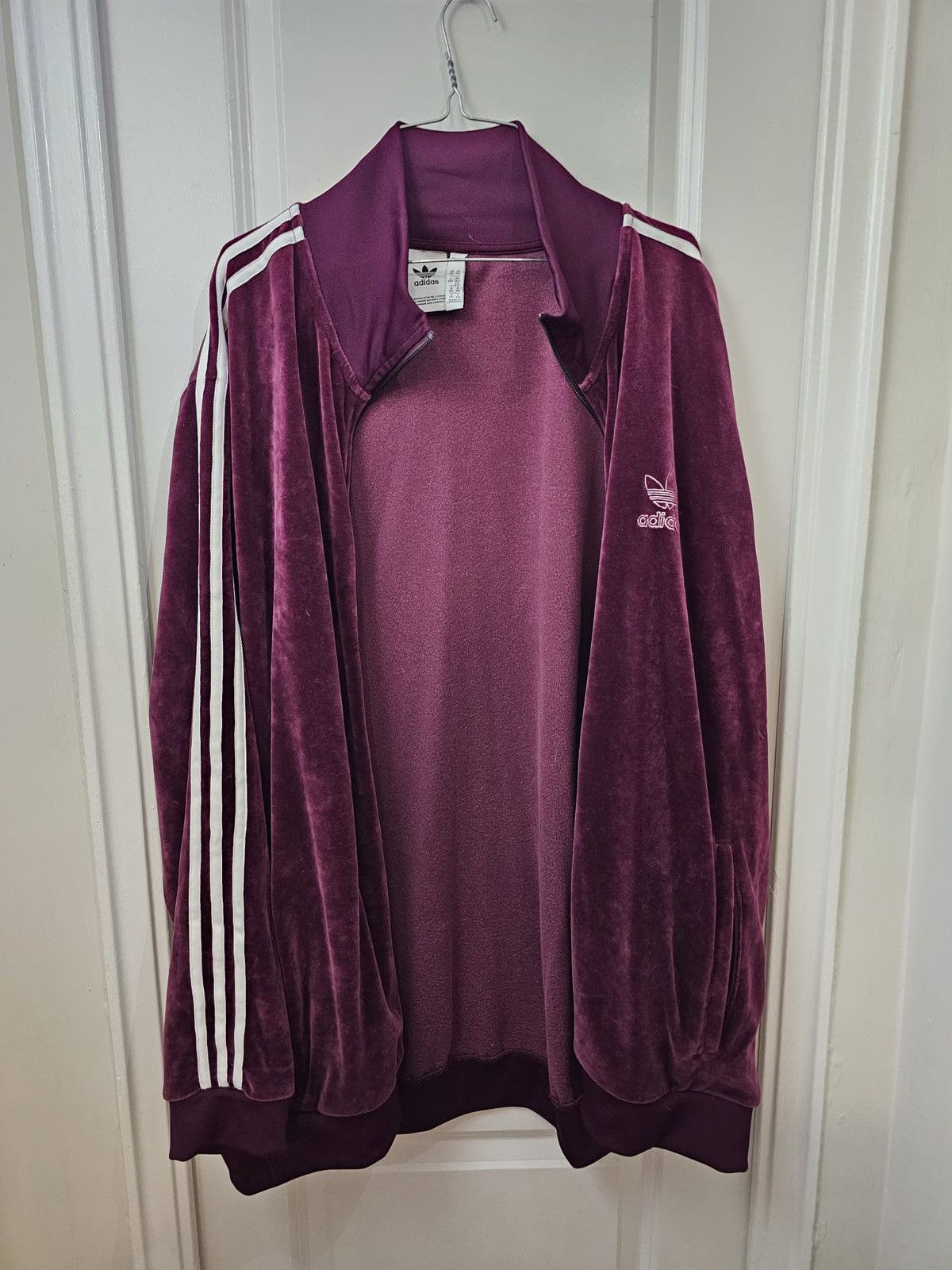 Adidas Adidas Velvet Track top Size US XXL / EU 58 / 5 - 1 Thumbnail