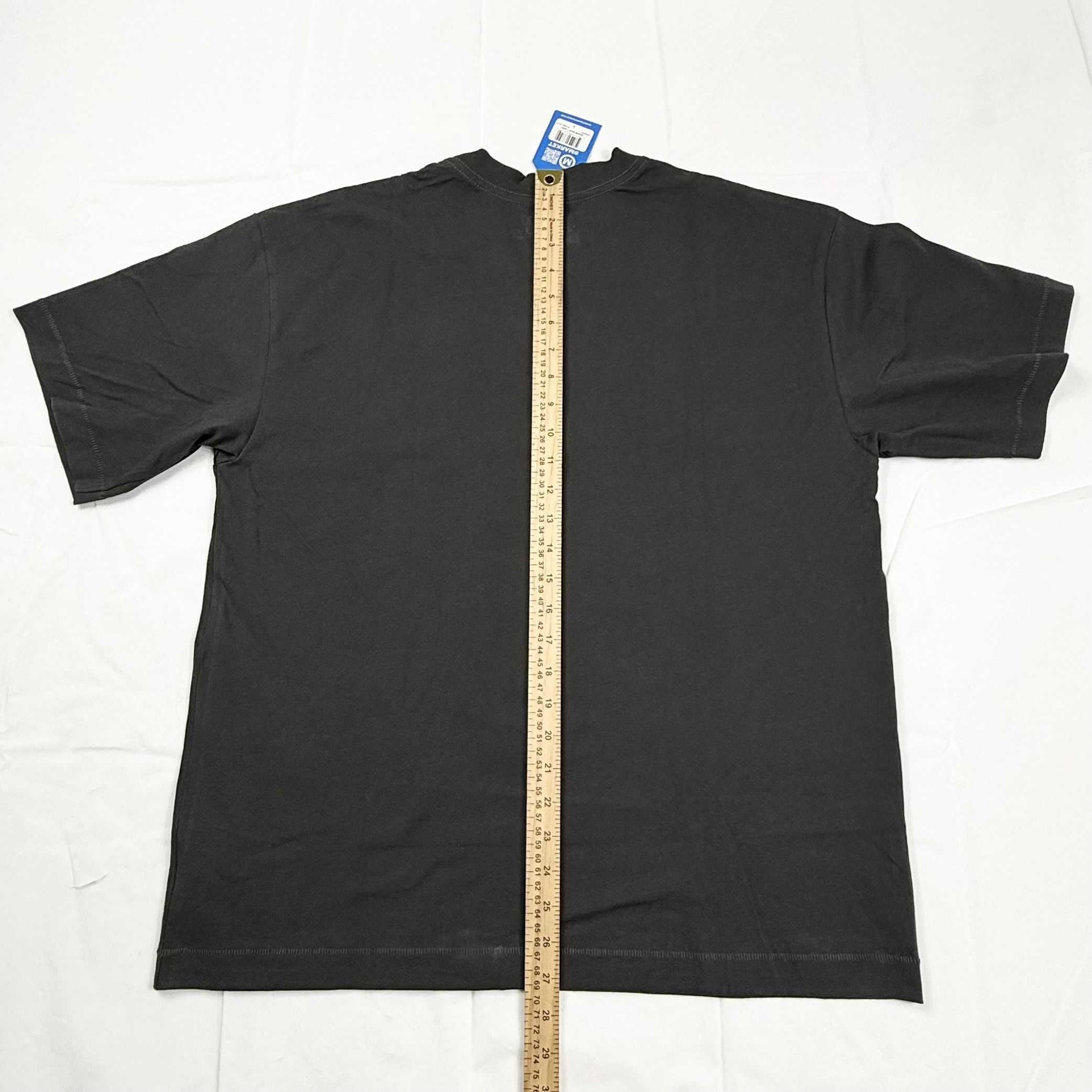 Market Market Hunter Bear T-Shirt Washed Black Graphic Tee Mens Size US L / EU 52-54 / 3 - 5 Thumbnail