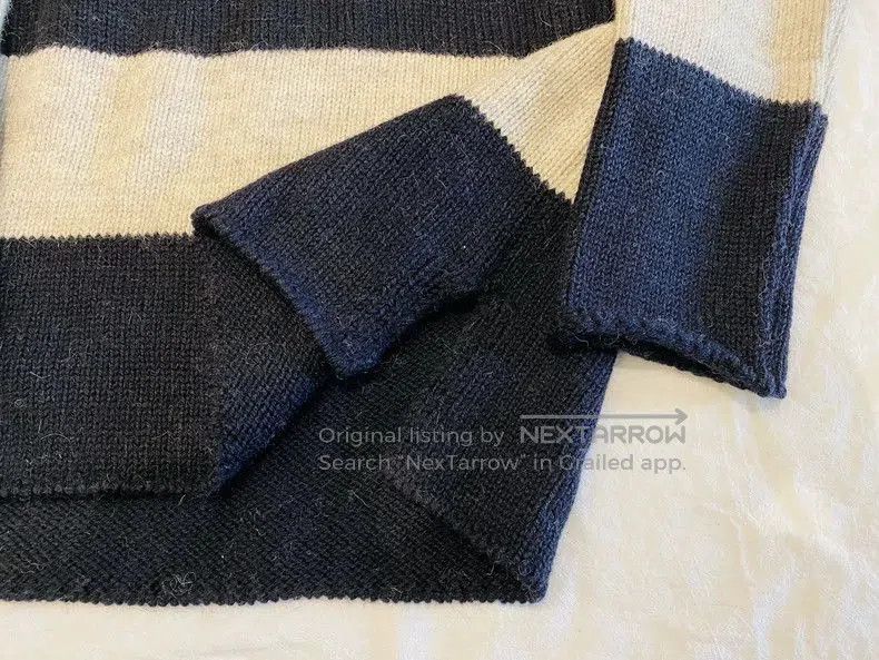 Nigel Cabourn Nigel Cabourn Wool Roll Neck Sweater. Size US XXS / EU 40 - 3 Thumbnail